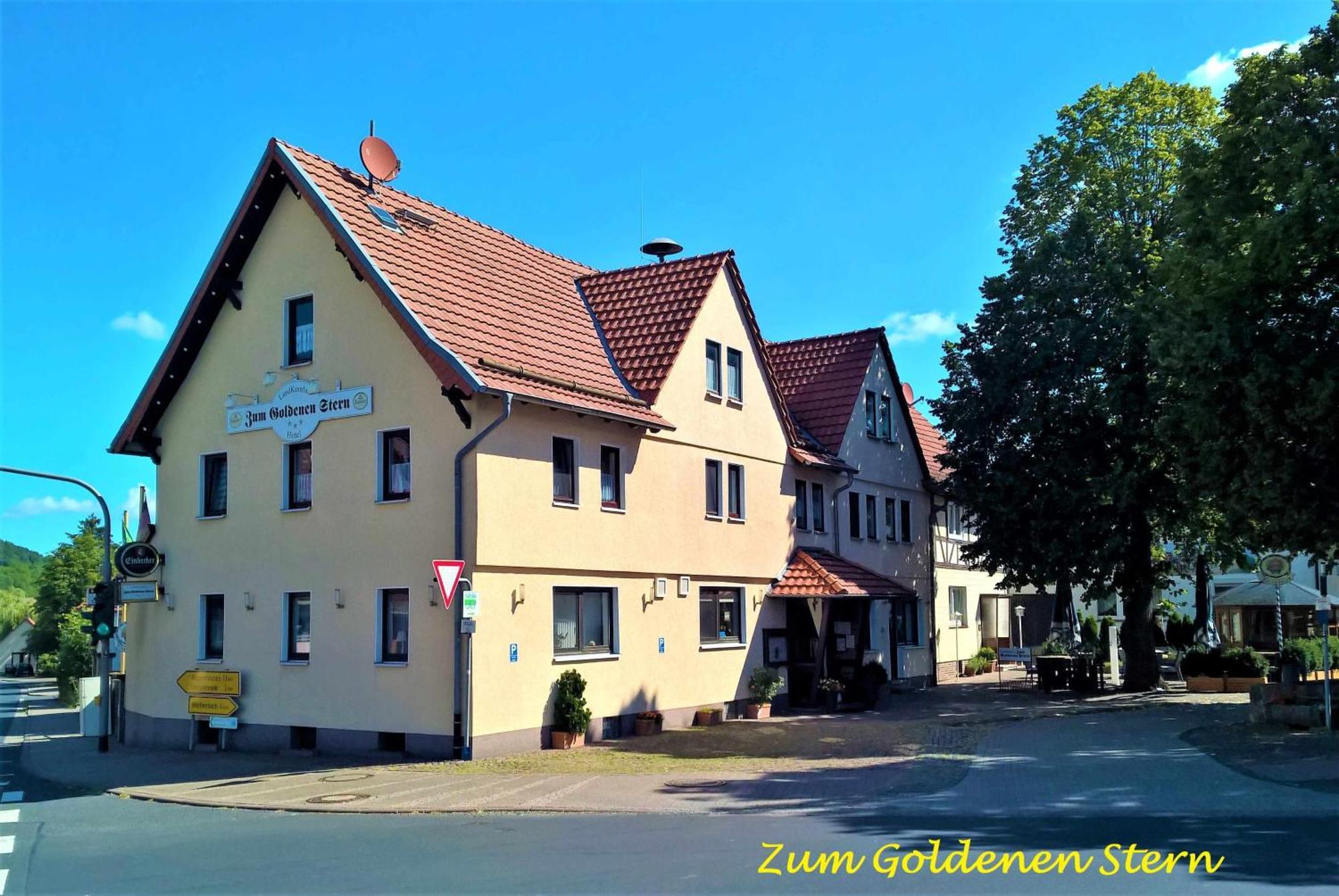 Hotel-Restaurant Zum Goldenen Stern Grossalmerode Экстерьер фото